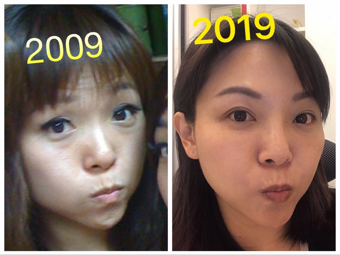 多年對比見證