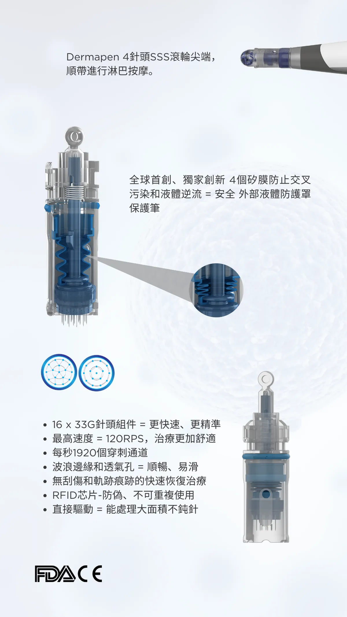 得美微針筆